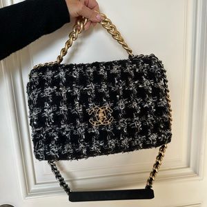 Chanel tweed bag